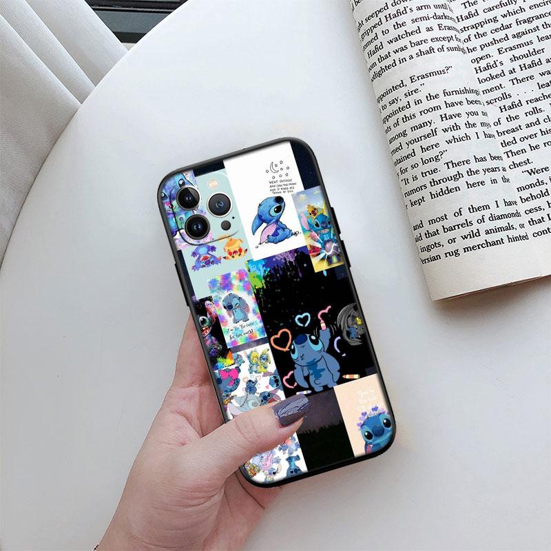 Cartoon Stitch Handyhülle für Samsung Galaxy S24 S25 Ultra FE Plus Edge A22 A24 A25 A35 A02S A21S