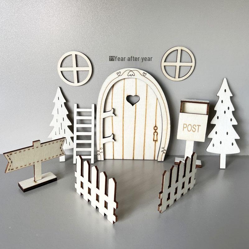 

Миниатюрный набор «Дверь феи» для кукольного домика для фотографий