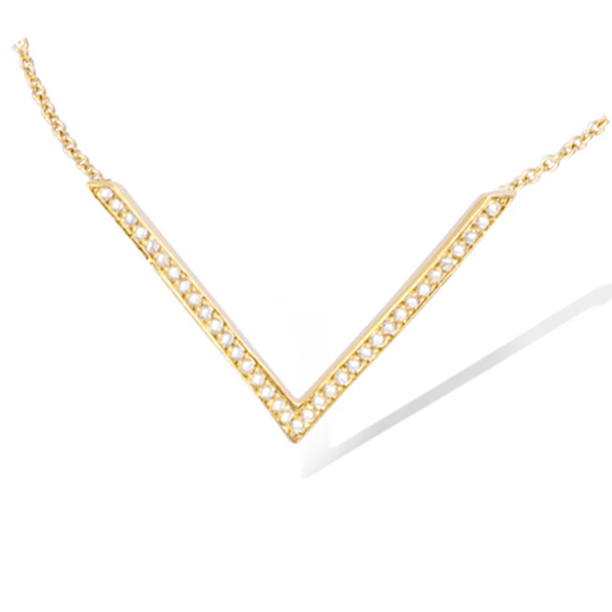 

Сокровища Лилии [R4233] - Золотисто-белое золотисто-белое ожерелье с позолоченным покрытием Goddess - 30x20 мм