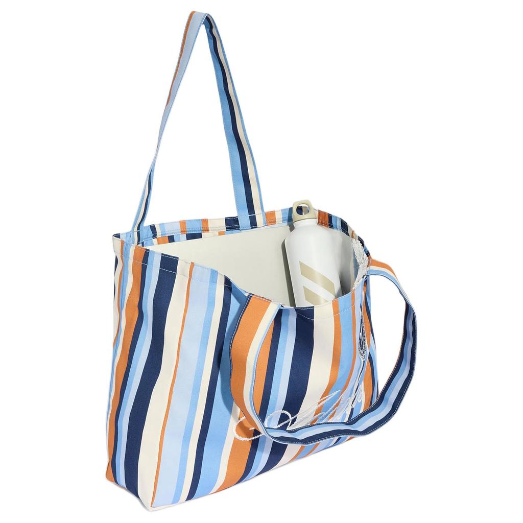 Adidas Originals Versatile And Practical Tote Handbag Unisex Blue KX5259