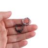 Round Ring Pendant Unisex Copper Thread Stud Earrings Korean Hoop Earrings Men Earrings Ear Jewelry