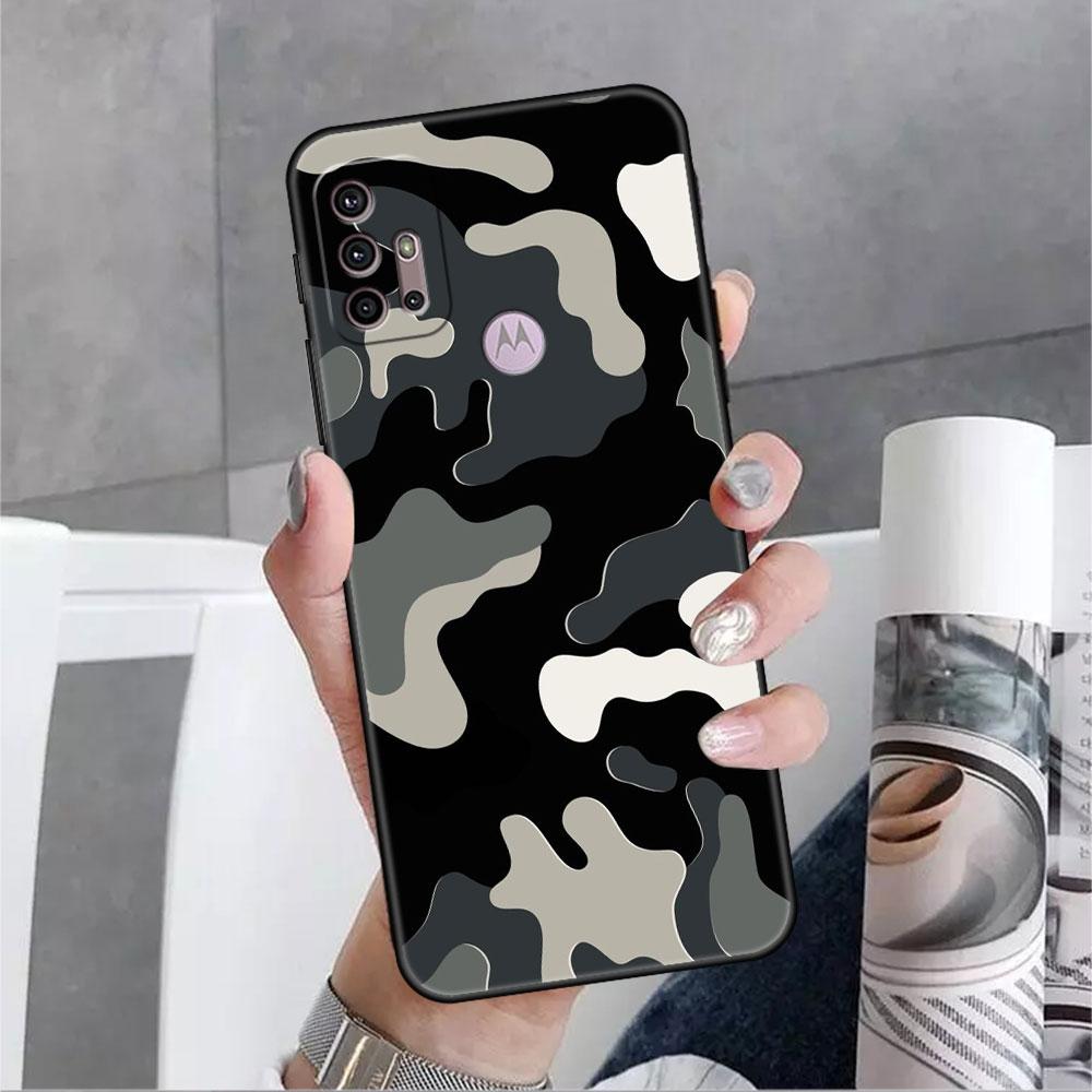 

Чехол для Motorola G60 G30 G22 Edge 20 G51 G52 G50 G31 G53 One Fusioin G71 G72 G60s G200 G9 G8 чехол для телефона военный камуфляж Moto G31