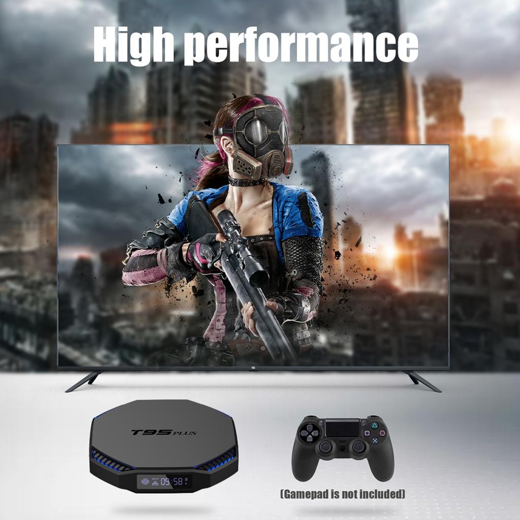 T95 Plus Android 11.0 Smart TV Box RK3566 Quad-core H.265 VP9 8K Decoding UHD 4K Media Player