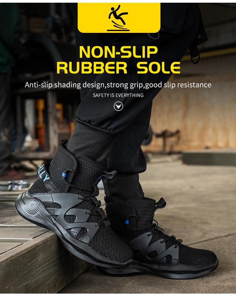 Pracovní bezpečnostní boty pro muže proti propíchnutí proti rozbití bezpečnostní obuv pro muže do práce protiskluzové pracovní tenisky zimní pracovní obuv