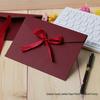Retro Kraft Paper Envelope - Western Style Invitation with Bow Logo
