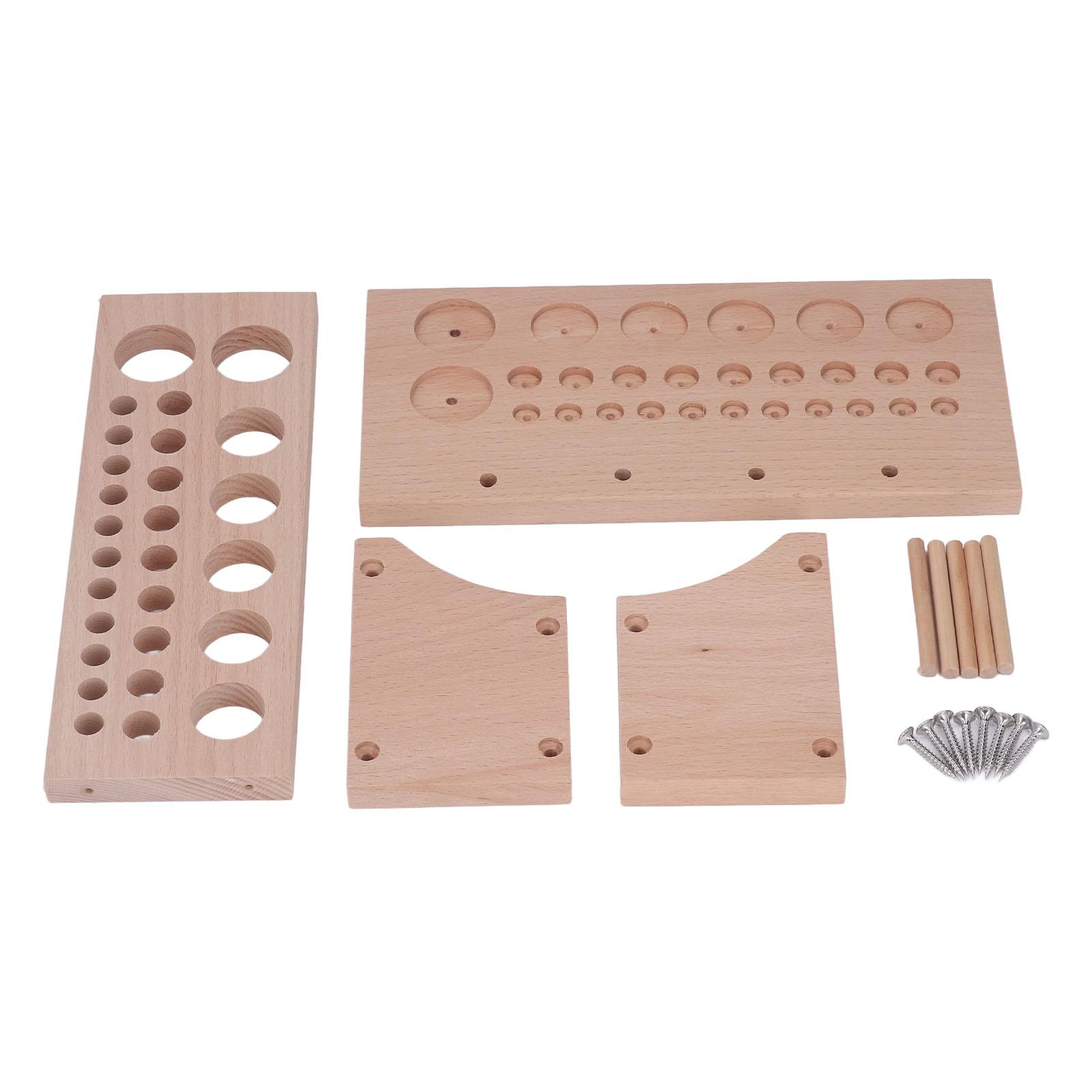 

Кожаный держатель для инструментов 3 секции 98 отверстий Деревянный DIY Инструмент для кожаного искусства и ремесла Стойка для инструментов для работы с кожей Хранение