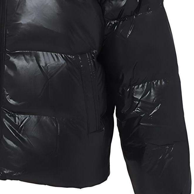 Puma Glossy Short Down Jacket Unisex Outerwear Black 928655-01