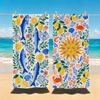 Mediterranean Style Towel Beach Blanket Towel  For Travel Gym Shower Luxury Lightweight Camping Pool  Tropical Cute