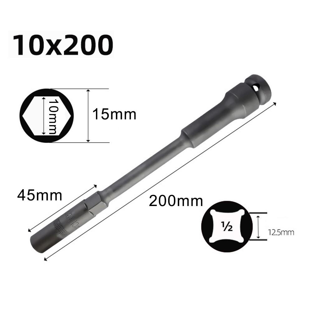 Socket Wrench Thin Wall Socket Hex Nut Socket Extra Long Socket