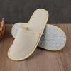 High-End Disposable Linen Slippers