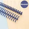 10Pcs Loose Leaf Plastic Binder Combs 30 Holes Binding Rings For A4 Paper Loose-Leaf Binder Opening Plastic Ring