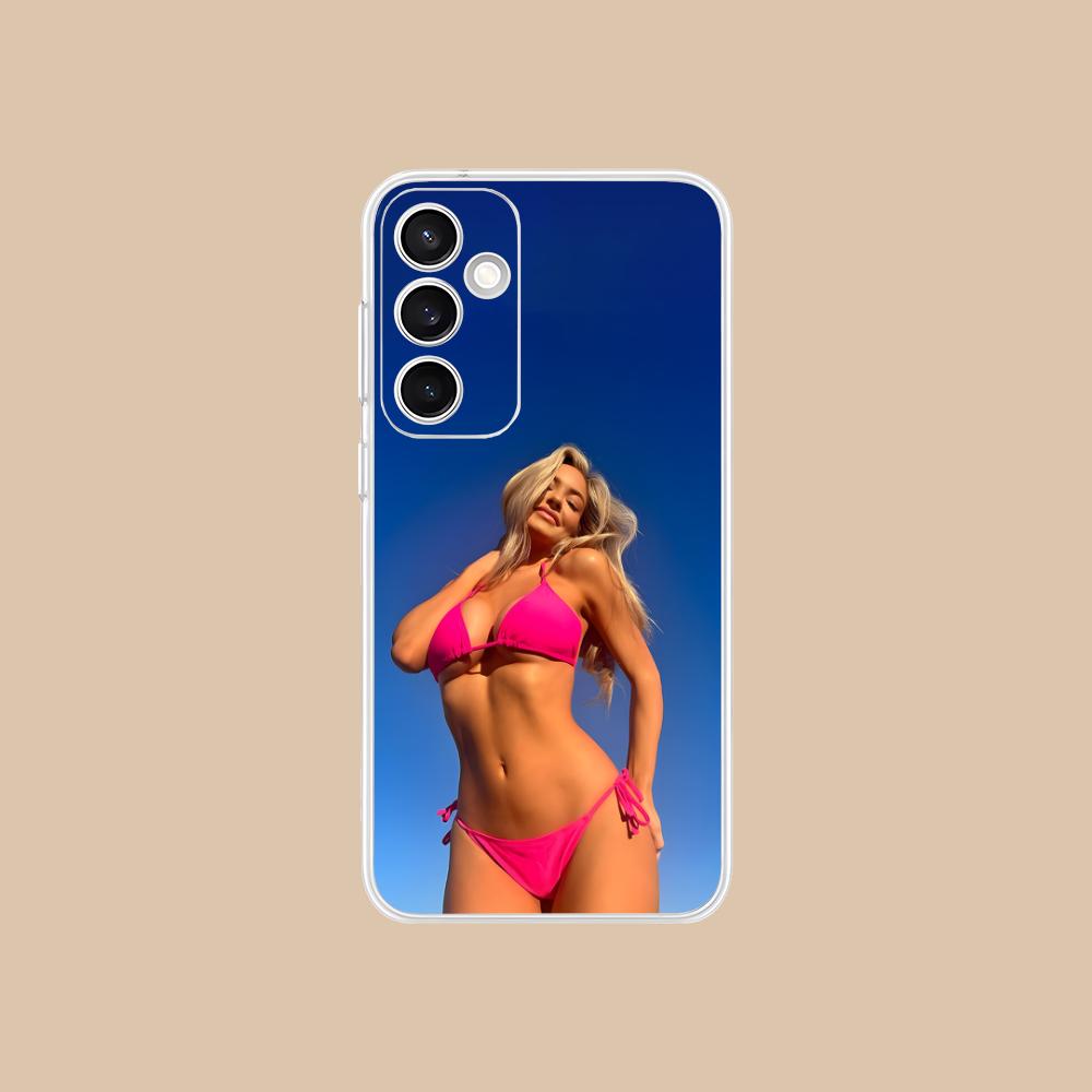 Hannah Palmer Clear Mobile Phone Case for Samsung Galaxy S25 S24 S23 S22 S21Plus FE Ultra Colorful Cover Galaxy S21 Ultra 5G