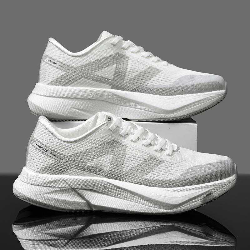 

Men S Running Shoes Luxury Shoes Sneakers Mesh Off-Road Shoes Trainer Race Outdoor Breathable Cushioning Couple Non-Slip Fashion 37