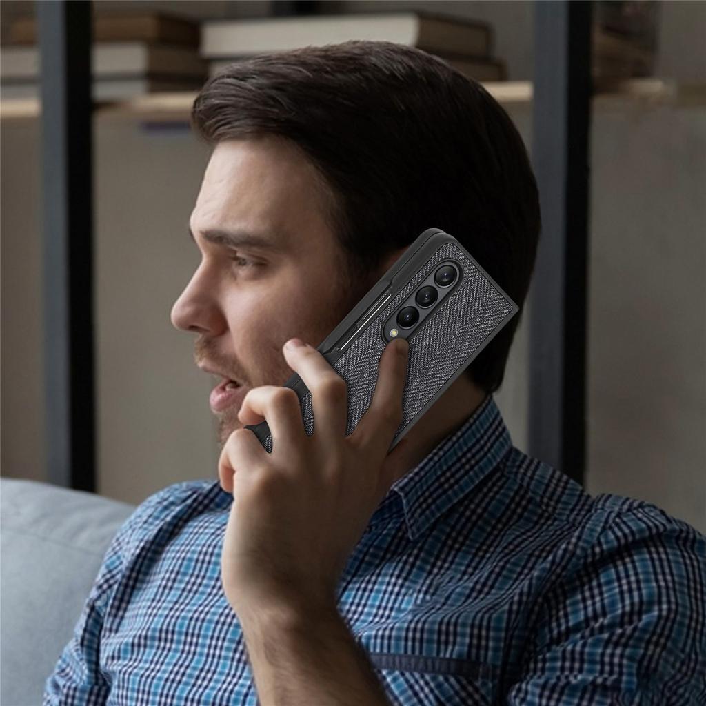 For Samsung Fold 5 Anti-Drop Tempered Glass Film Folding Case for Samsung Galaxy Z Fold 5 Fold5 Protection Phone Accessories