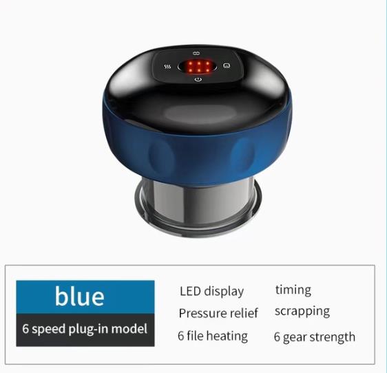 

Масажер для тіла, чашка, акумуляторний пристрій для спалювання жиру, зниження ваги, інтелектуальний масажний горщик для баночної терапії, протижировий