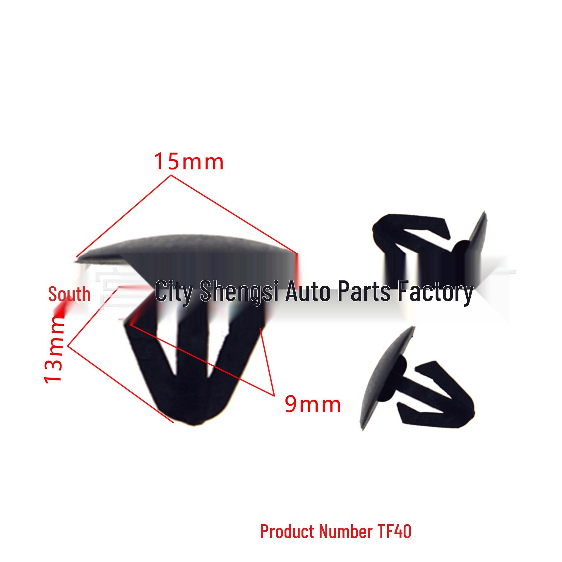 

JAC Car Floor Accessories: Press Strip Fixed Rivets, Clips, Decoration Lining, Installation Buckles 10000 Pcs