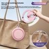 Foldable pet bowl stand for cats and dogs, tilted food bowl, outdoor portable neck-protecting elevated pet bowl
