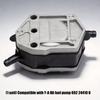 Marine Outboard Fuel Pump Part 692-24410-00 for Engine Care, Mechanical Pump Body with Screw Fastened Cover, Two Port Hose Barbs, Single Unit for
