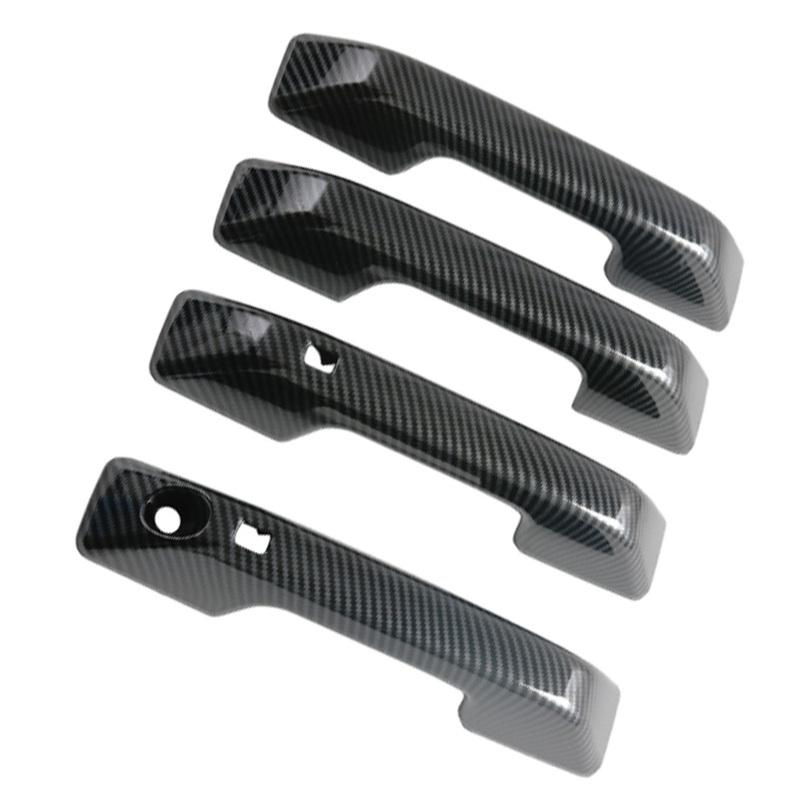 4Pcs Exterior Door Handle Cover Decoration Sticker Trim For BYD Shark 6 2024 2025 2026