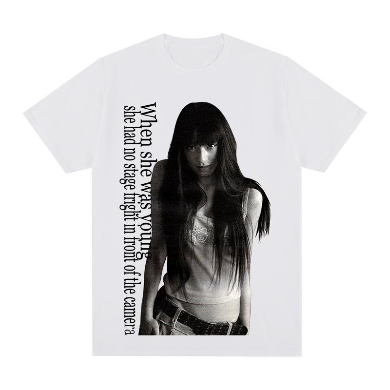 

Chiaki Kuriyama Battle Royale Vintage Tshirt Kitano Takeshi Cotton Unisex T shirt New TEE TSHIRT Womens tops S