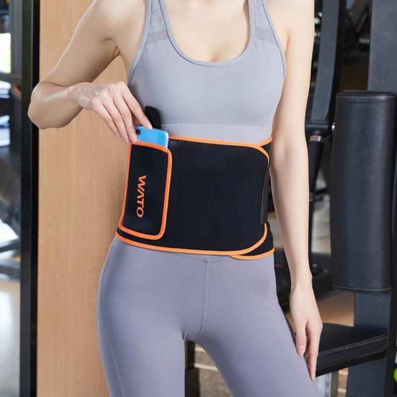 Sweat Waist Trimmer Women Men Waist Slimmer Sweat Belts Weight Loss Belt Gym Waist Trainer Body Shaper Sweat Belt