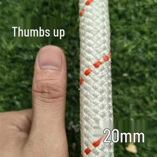 Nylon Multipurpose Rope: Tarpaulin, Greenhouse, Binding, Sunning Quilt, Curtain Pull, Clothesline, Tying Cattle, Wear-resistant Truck Applications.