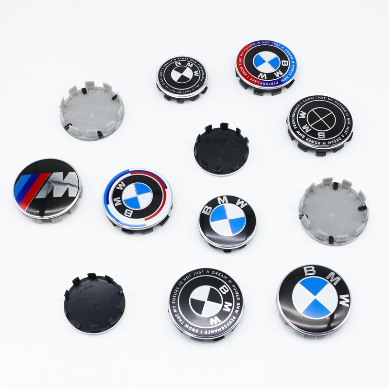 Car Wheel Center Caps 56mm 68mm E36 E46 For BMW M Performance Hubcap Cover E60 E90 E91 E92 E93 F30 F20 E87 M3 Auto Accessories