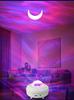 Aurora Starry Sky Projector Lamp with Moon Night Light & Bluetooth Speaker