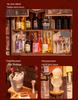Rolife DIY Cheers Bar Miniature: Assembly Model House Gift for Girls