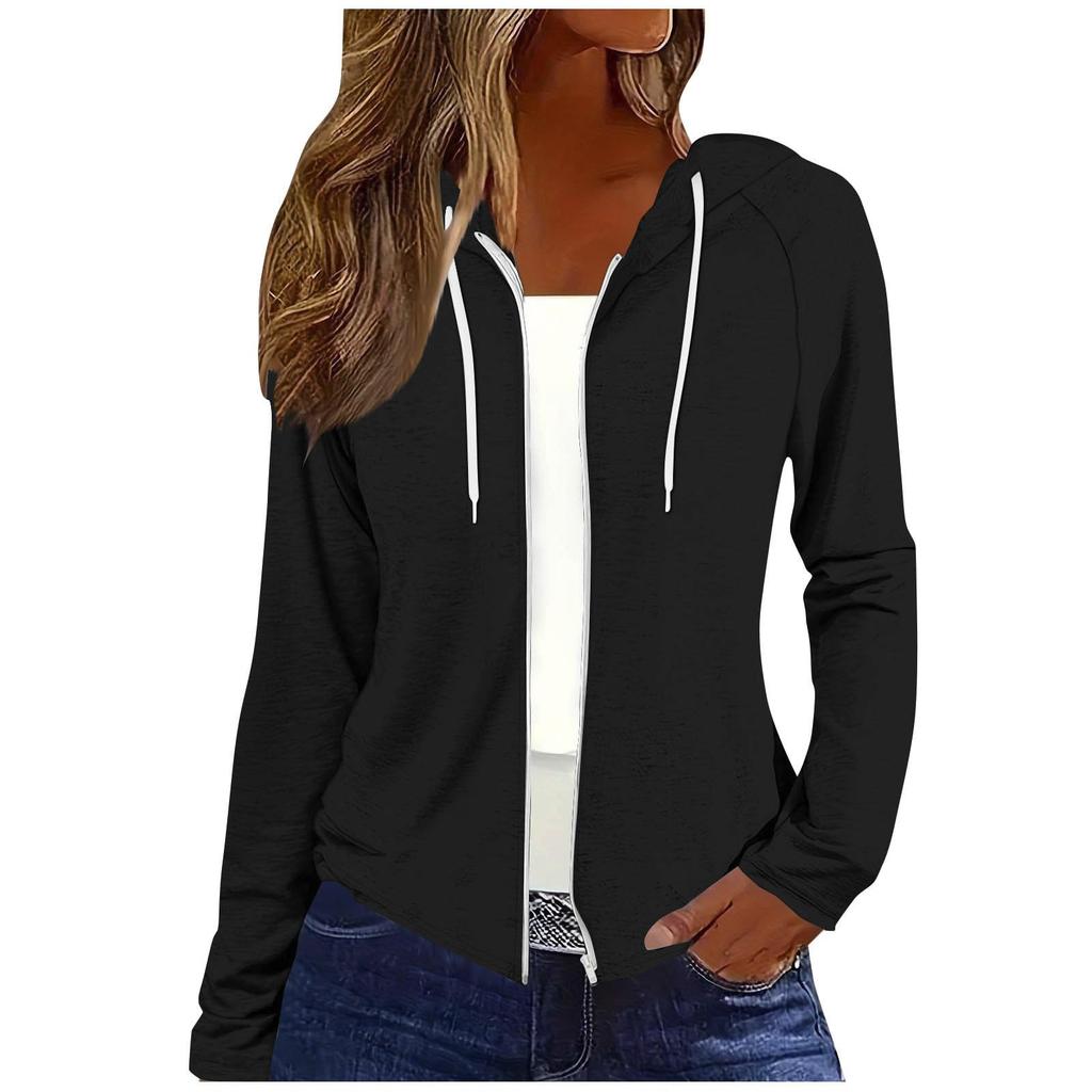 Women's Fashion Long Sleeve Loose Fit Jacket
