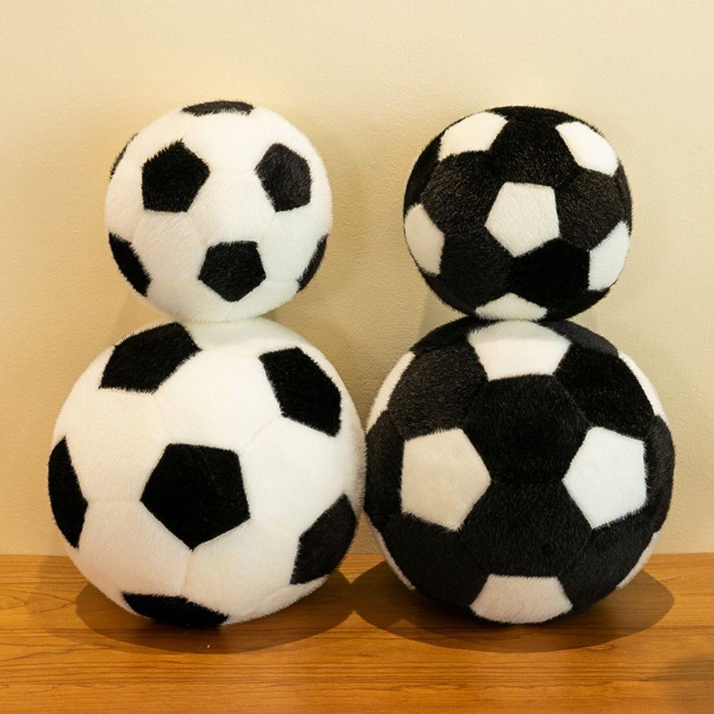

Ball Shape Football Plush Toy Soft Soccer Ball Throw Pillow Lovely Kid Girl Boy 18cm світло-рожевий колір