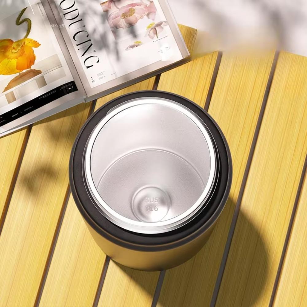 1L/1.2L Strohhalm Thermoflasche Edelstahl Vakuumflasche Haushalts Thermosbecher Sport