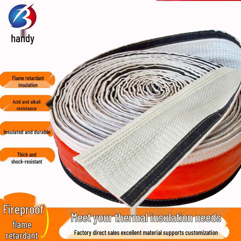 Flame-Retardant, High-Temp Resistant Insulating Sleeve for Gas Pipelines & Cables