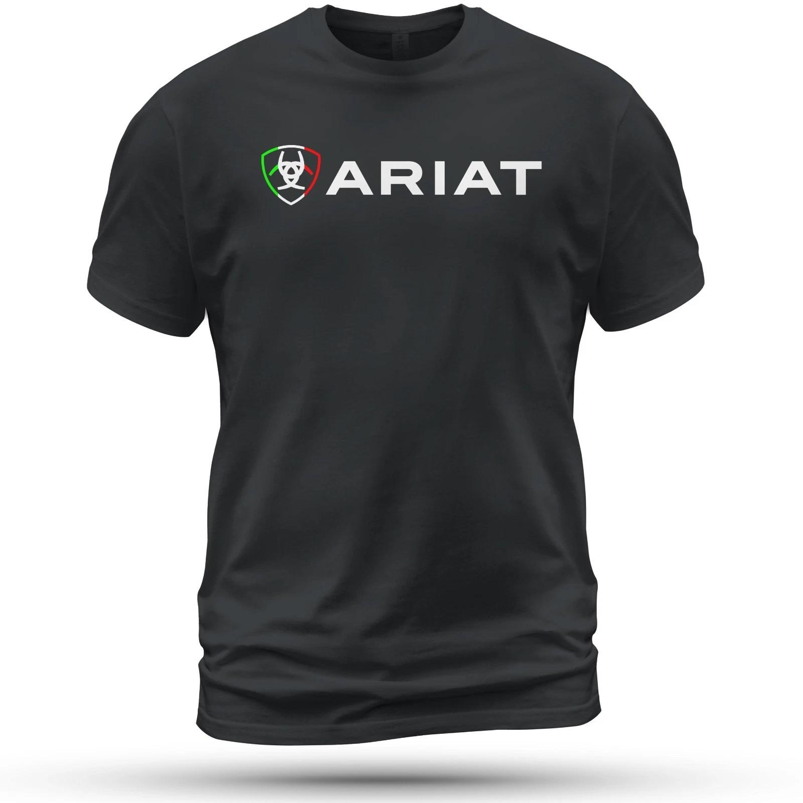 Ariat International Logo T-Shirt Funny Size S-5XL Made in USA 2XL