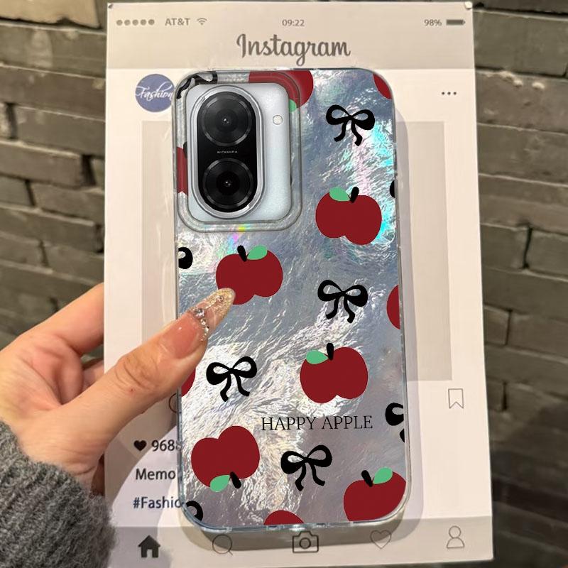 

Милый чехол с бабочкой и вишней для девочек для Xiaomi Redmi 14C 13C 10 9A 9C Note 14 13 12 11 10S 9 8 Pro Plus A5 A4 A3 A2 A1 Fundas Cover Redmi A3X белый