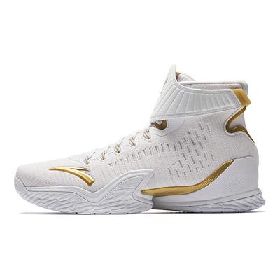 KT 3 Retro Fashion Comfortable Trendy Simple High-Top Basketball Shoes Men Sneaker White Platinum 112531611U-1