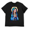 Blessed Virgin Mary - Pixel Art T-Shirt Valentines Clothes Tshirts Personalised Funny T-shirts Cute Clothes Sweat Shirts, Men
