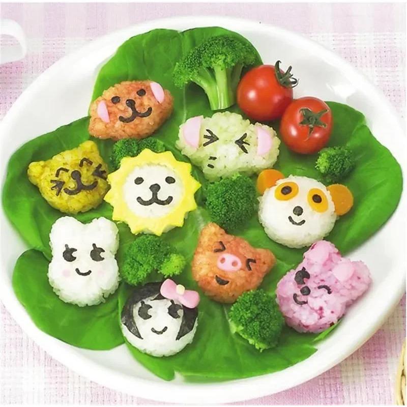 1 Pcs Boiled Egg Mold Cute Cartoon DIY Egg Ring Mould Bento Maker Cutter Decoratin Rice Ball Kitchen Accessories For Kitchen