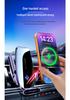 Q9 15W Wireless Charger Car Mount with Infrared Sensor & Automatic Clamping for Apple