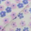 160x50cm Lamb Wool Jacquard Purple Small Flower Fabric For Blankets Pillows Winter Coats Hats Plush Toys Bedding DIY Fabrics
