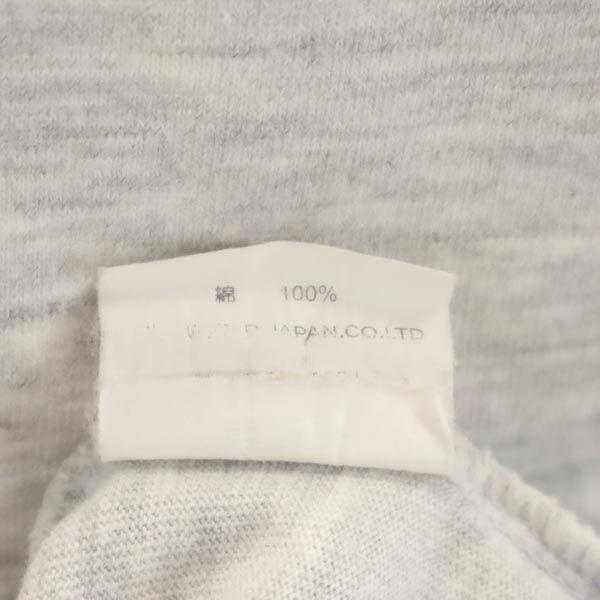 Print Short Sleeve T-shirt Gray Men's Used