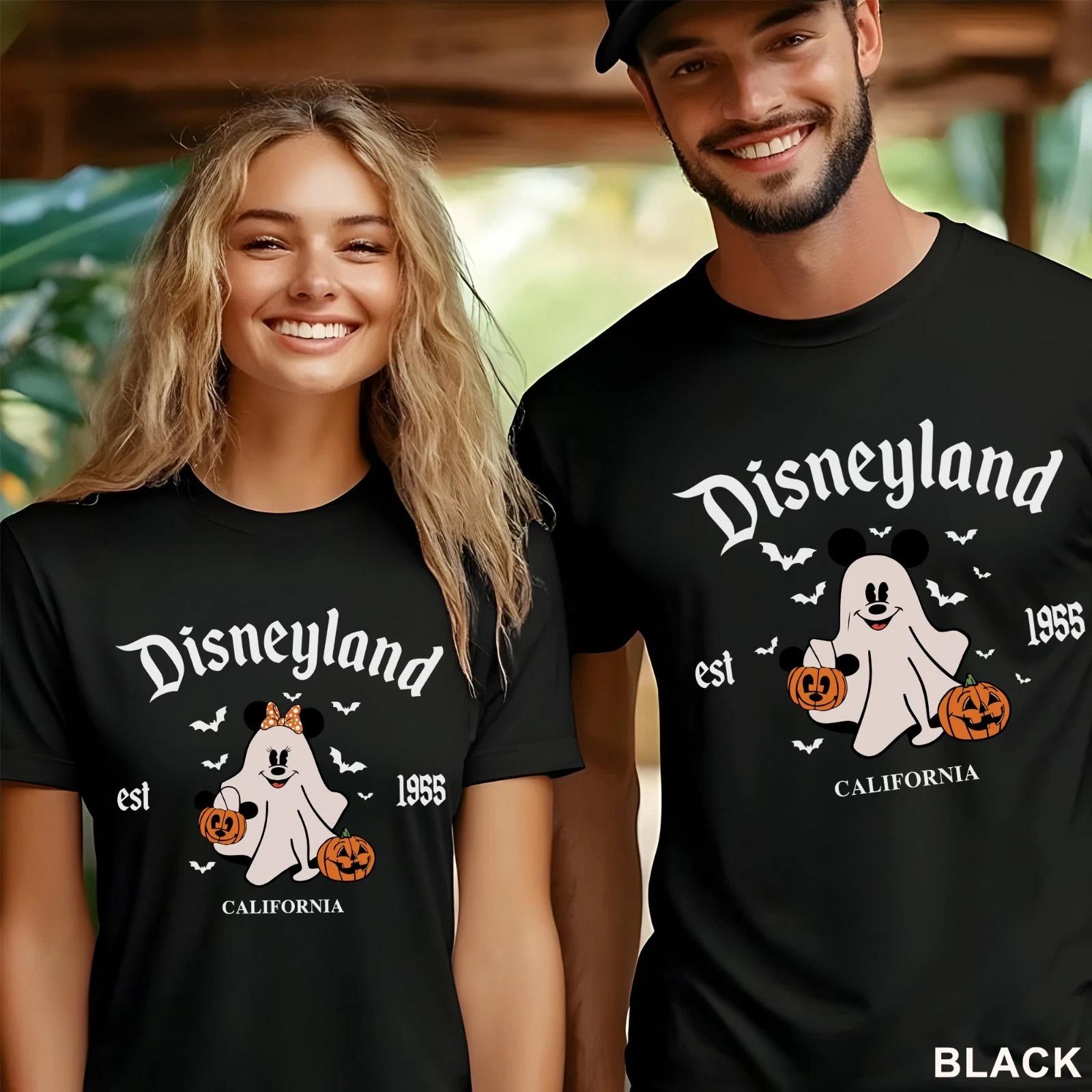 Halloween Ghost Shirts, Mickey Halloween Shirt, Minnie Halloween Shirt, 202201 L