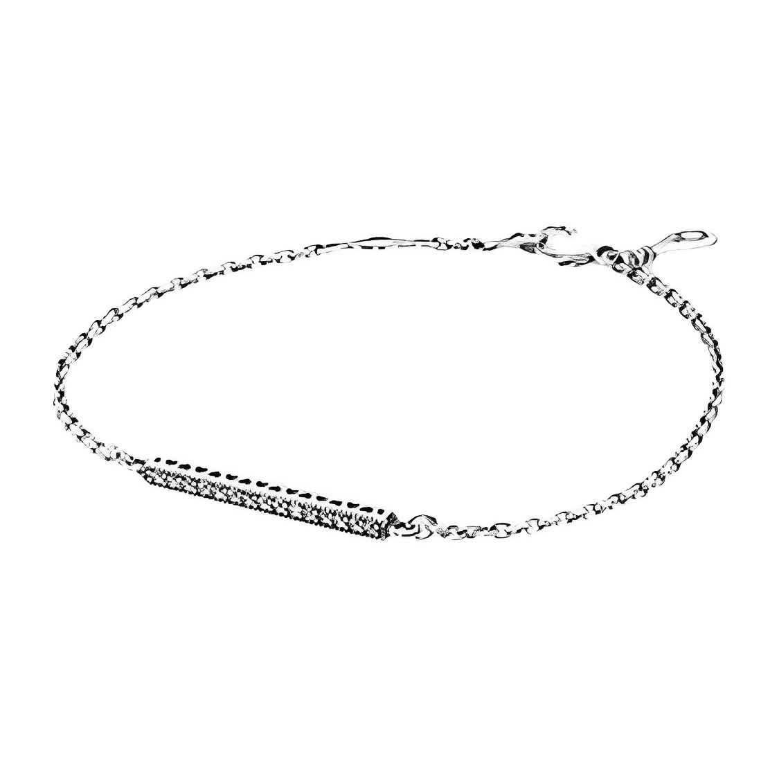 Pandora s Heart Bracelet Women bracelets Silver 590513CZ 18cm