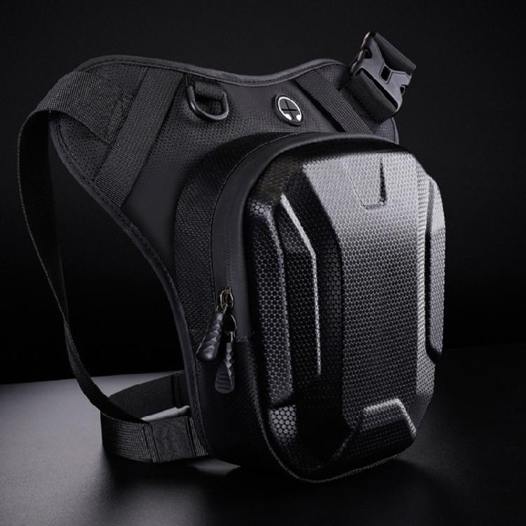 Stoßfeste Motorrad-Hüftmontage-Aufbewahrung Wasserdichte Schalenstruktur Polyester-Aufbewahrungstasche Für den Einsatz in der Stadt & im Gelände