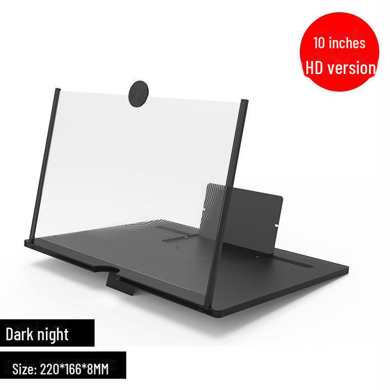 

Усилитель экрана мобильного телефона F3 с HD-видео, выдвижной лупой 10 /12 и настольной подставкой 10 inches чёрный