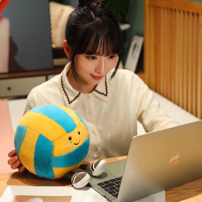 26CM New Volleyball Doll Plush Toy Handmade Doll Cartoon Anime Cute Pillow Cushion Home Children's Birthday Gift Doll