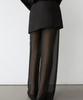 Masimodutti Fluid Contrast Silk Pants
