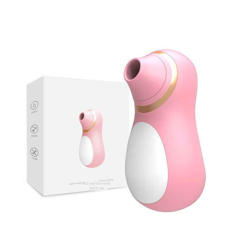 Penguin Jumping Egg Tongue Licking Silicone Vibrator - Adult Outdoor Wear Sex Toy
