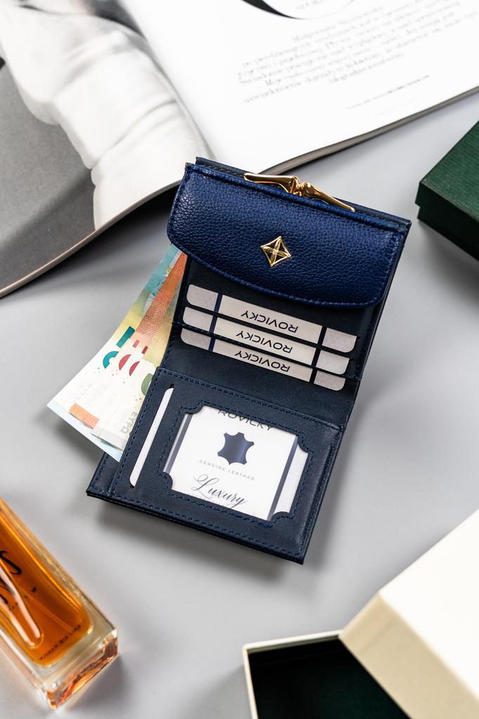 PU women's wallet PP-SF-1815-A-BL-1703 Navy