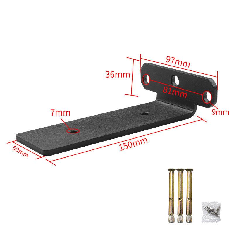 

L-образные кронштейны FloatingShelf Bracket Heavy Duty Shelfs Угловые кронштейны Shelf Bracket Supports Floating Shelf Support Black Shelf Co